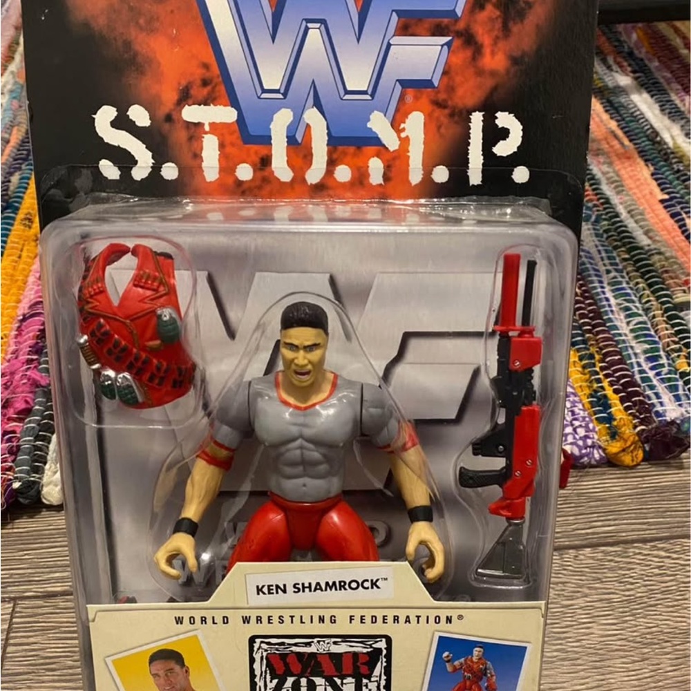 WWF WWE Ken Shamrock Wrestling Figure
